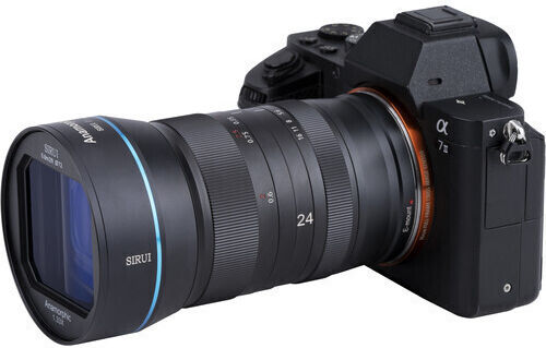 Crop Φωτογραφικός Φακός 24mm f/2.8 Anamorphic 1.33x Wide Angle για Sony E Mount Μαύρος