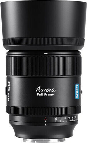 Sirui Full Frame Φωτογραφικός Φακός Sirui Aurora 85mm f/1.4 Σταθερός για Fujifilm X Mount Μαύρος