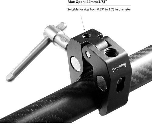 SmallRig Super Clamp С 1/4" И 3/8" Резба Скоба Комплект 2 Броя