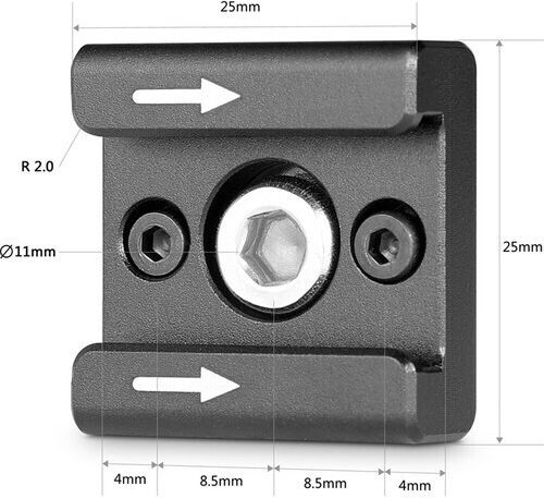 SmallRig Cold Shoe 2-Pack