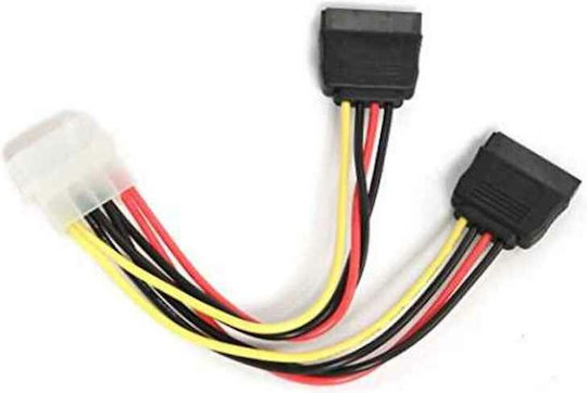 Cablexpert Stromkabel Molex zu 2 X Sata Gm-psy