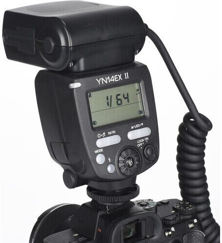 Yongnuo YN-14EX-S II Lite TTL Flash Macro Ring Kit for Sony Cameras