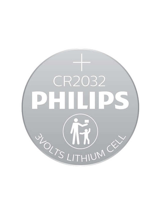 Philips Батерия Литий За часовници CR2032 3V 1бр
