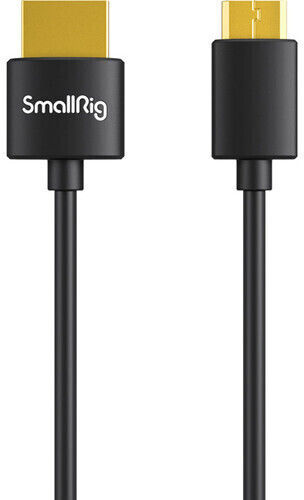 SmallRig HDMI 2.0 Premium High Speed 4K 60Hz HDR Cable HDMI male - mini HDMI male 0.55m Μαύρο