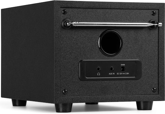 Audizio Vieste Επιτραπέζιο Ραδιόφωνο Ρεύματος DAB+ με Bluetooth και USB Black