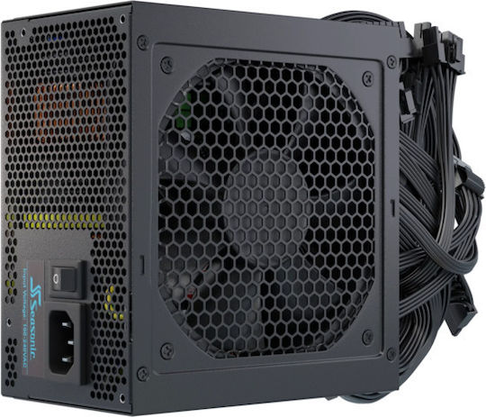 Seasonic G12 GC 650W Black Computer Power Supply Full Wired 80 Plus Gold