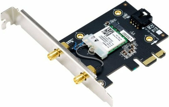 Asus PCE-BE6500 Ασύρματη Κάρτα Δικτύου Wi‑Fi 7 (6452Mbps) PCI-e
