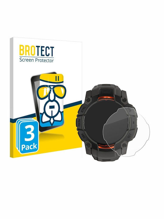Brotect Airglass Screen Protector για το Garmin Instinct 3 50mm 3τμχ