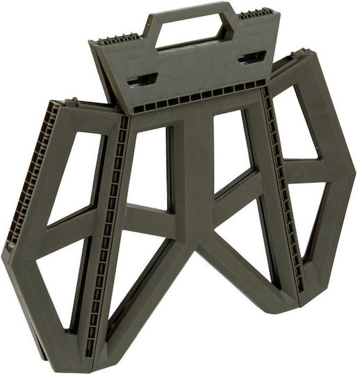 Fosco Industries Σκαμνάκι Παραλίας Πράσινο 29x33εκ.