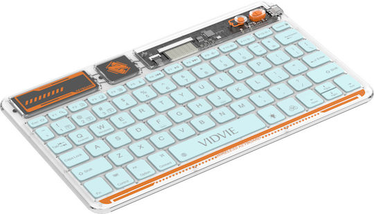 Vidvie KB05 Wireless Bluetooth Keyboard Only International English Blue