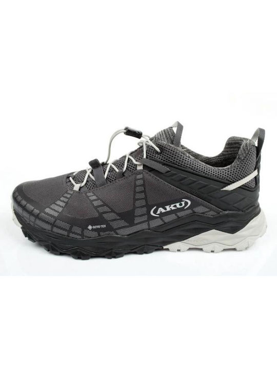 Aku Flyrock Herren Wanderschuhe Wasserdicht mit Gore-Tex-Membran Graue