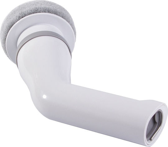 Perie Electrică Rotativă Fără Fir 5W 2 Capete de Perie Cablu de Încărcare USB Tip C Curățare Profundă Albă