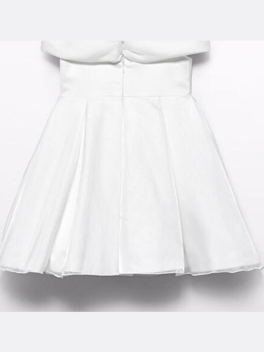 Children's Dress Short Sleeve Blue