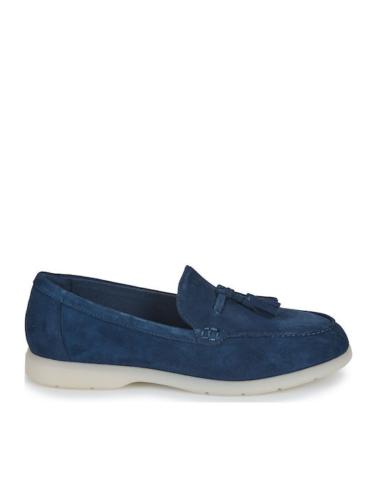 Edge Women's Moccasins in Blue Color
