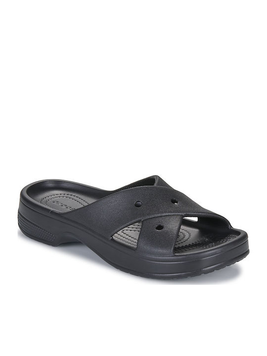 Crocs Women's Flat Sandals in Black Color Regular Fit 210840-001