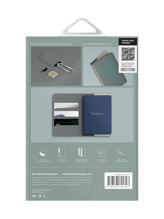 Uniq Passport Case Leather