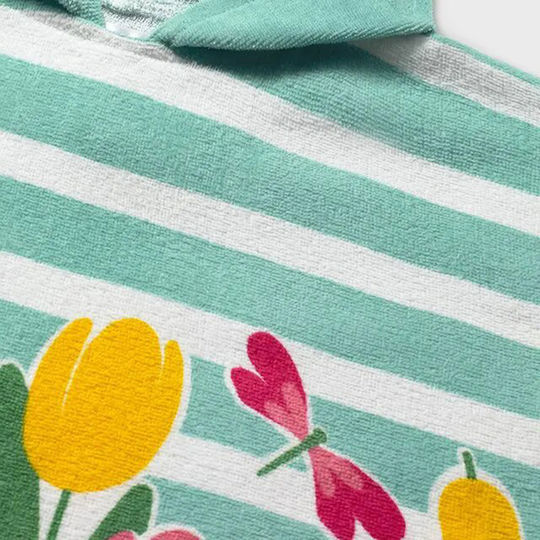 Guess Kids Beach Poncho Blue 110 x 110cm