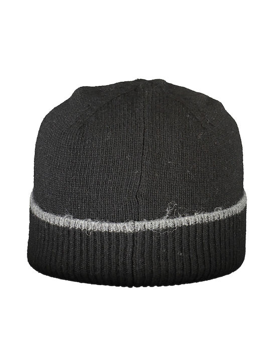 Hugo Boss Beanie Ανδρικός Σκούφος Πλεκτός σε Μαύρο χρώμα