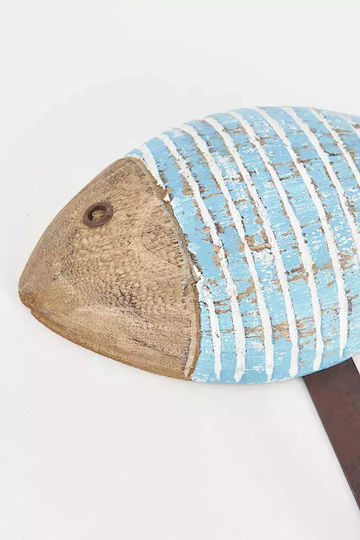 Wooden Fish Hanger 17.5x16cm Set of 3 Pieces