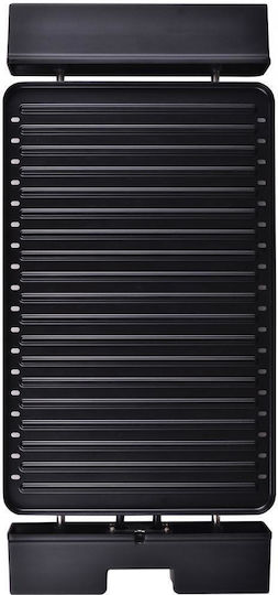 Heinner Tabletop Grătar Electric Placă Striată 1800W cu Termostat Reglabil 41bucx26buccm