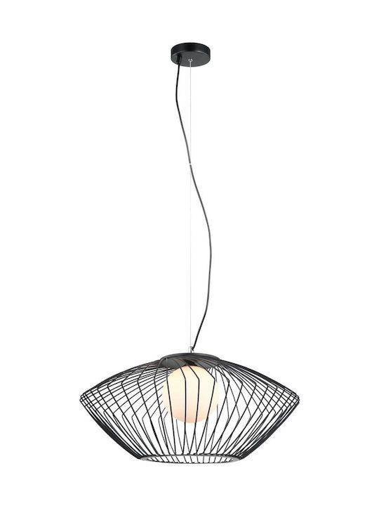 Italux Pendant Light Black with Socket E27