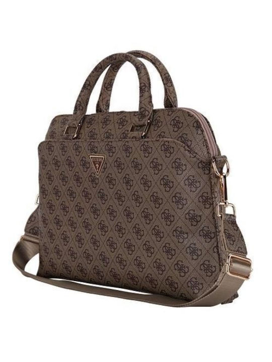 Guess Grained 4g Logo Τσάντα Ώμου / Χειρός 15" Guess Grained 4g Logo Τσάντα Ώμου / Χειρός 15"