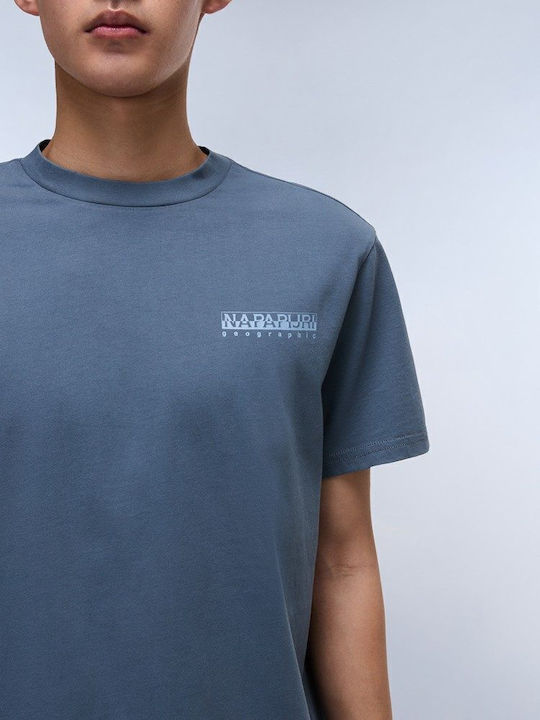 S-dati T-shirt Μπλε