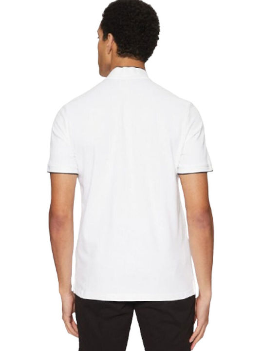 Calvin Klein Pique Polo Bluse Bright White