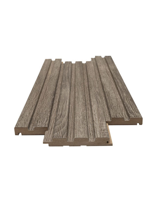 3D Wandpaneele aus PVC mit Kleber Braune 275x11,9cm