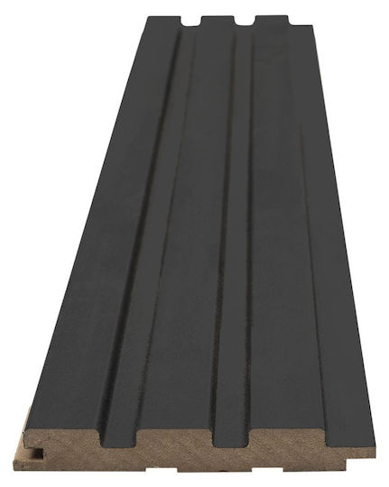 3D Πάνελ Τοίχου από MDF με Κόλλα Μαύρο 3D Πάνελ Τοίχου από MDF με Κόλλα Μαύρο