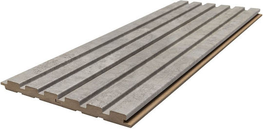 Panouri Decorative 3D Din MDF Cu Filet Cu Adeziv Gri