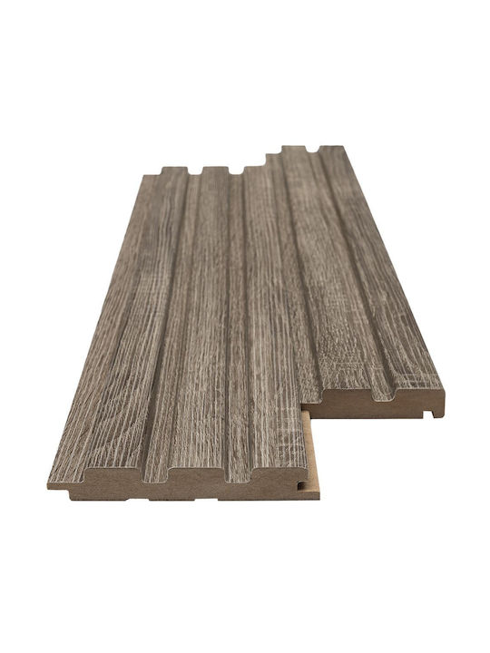 3D Wandpaneele aus PVC mit Kleber Braune 275x11,9cm