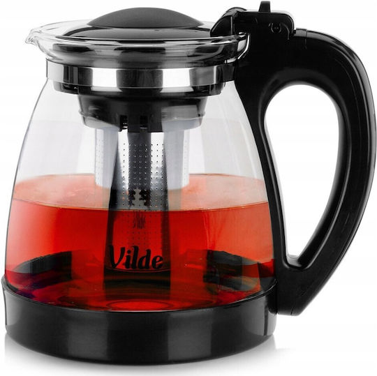Vilde Τσαγιέρα με Φίλτρο Γυάλινη 2000ml