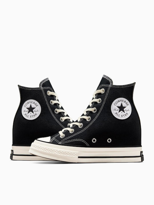 Wedge Sneakers Black