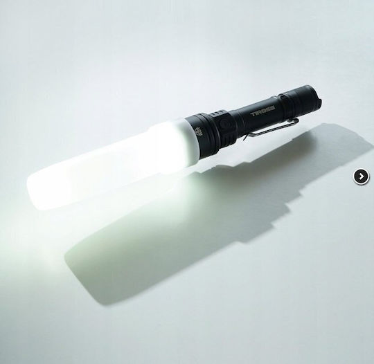 Tiross Επαναφορτιζόμενος Φακός LED IPX8 με Μέγιστη Φωτεινότητα 30lm