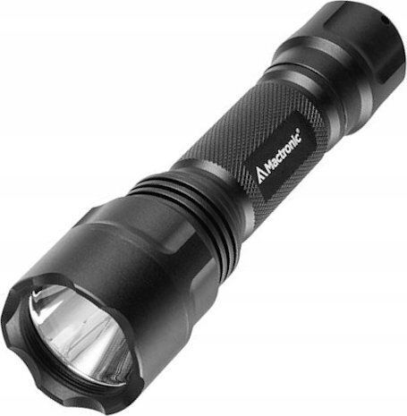 Mactronic Taschenlampe LED mit maximaler Helligkeit 1000lm Schwarz