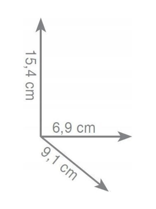 Gedy PI81 Dispenser Γυάλινο Μαύρο 125ml