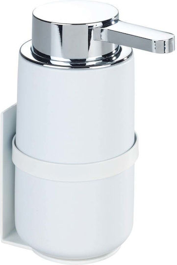 Wenko Επιτοίχιο Dispenser Κεραμικό Λευκό 250ml