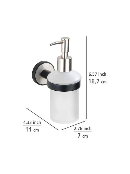 Wenko Dispenser Γυάλινο Λευκό 200ml