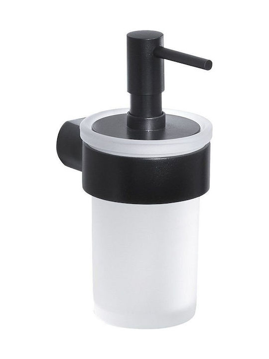 Gedy PI81 Dispenser Γυάλινο Μαύρο 125ml