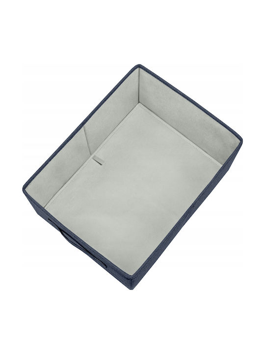 Leitz Fabric Storage Box with Lid Gray 28.5x38x20cm 2pcs