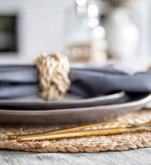 Zeller Wicker Beige Placemats 45x30cm
