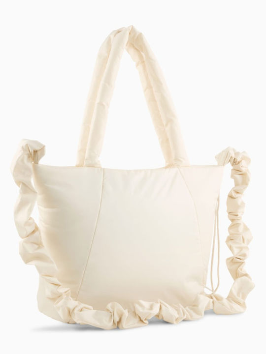 Damentasche Shopper Schultertasche Beige