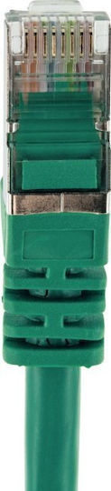 Schwaiger S/FTP Cat.6 Gigabit Network Cable Ethernet 1m Green