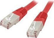 XtendLan U/UTP Cat.6 (Gigabit) Καλώδιο Δικτύου Ethernet 0.25m Κόκκινο 10τμχ