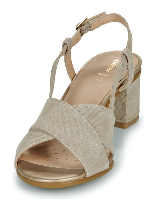 D Aurely 50 A Sandals Gold