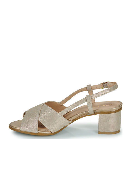 D Aurely 50 A Sandals Gold