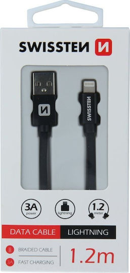 Swissten USB-A to Lightning Cable Blue 1.2m (71523208)