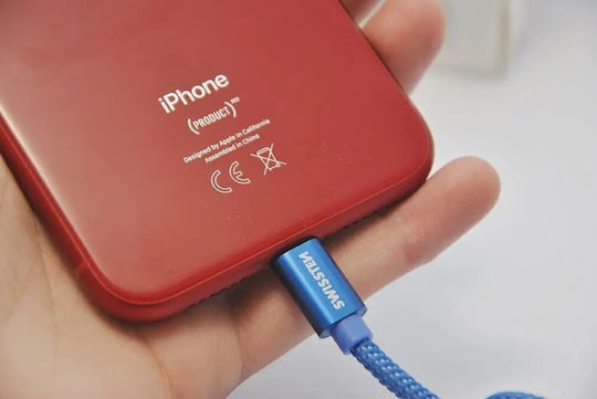 Swissten USB-A zu Lightning Kabel Grün 1.2m (71523207)