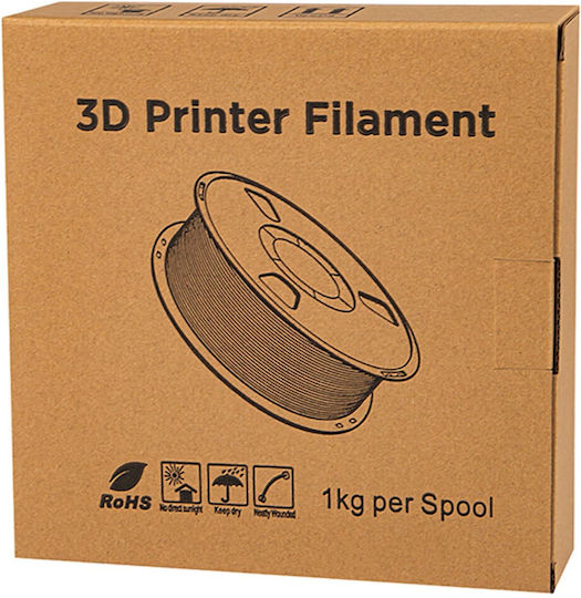 Blow PLA 3D Printer Filament 1.75mm Gold 1kg 1pcs (Spool)